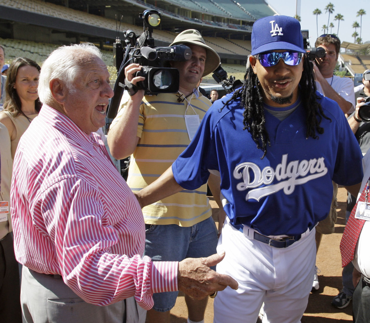 Manny Ramirez, Tommy Lasorda